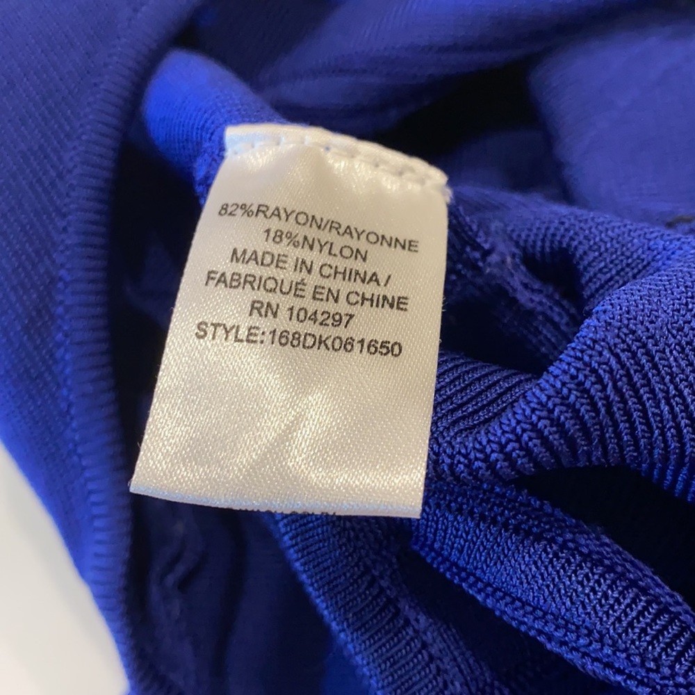 MILLY ADORABLE KIDS DRESS IN KNIT ELECTRIC BLUE NO LONGER MADE - Picture 12 of 13